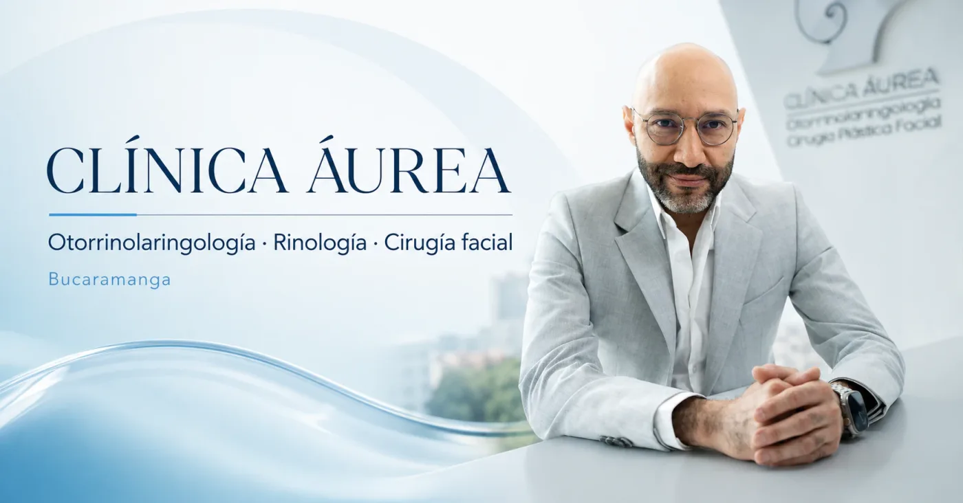 Dr. Juan Pablo Duarte Silva en Clínica Áurea, otorrinolaringología, rinología y cirugía facial en Bucaramanga